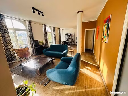 t3 87 m² très lumineux | meublé avec goût | bd montebello – lille