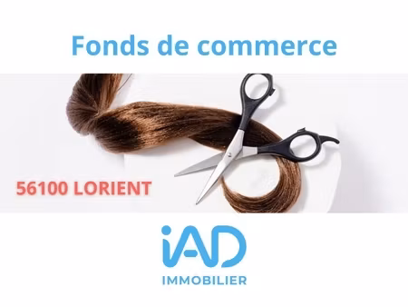 vente esthétique, coiffure 56 m²