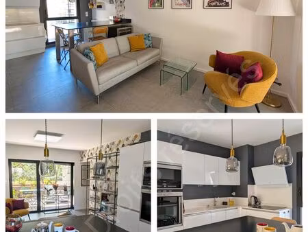 appartement t3 55m² lyon 2 confluence - terrasse 27m² au calme