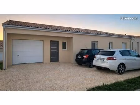 maison neuve plain-pied 5 pièces