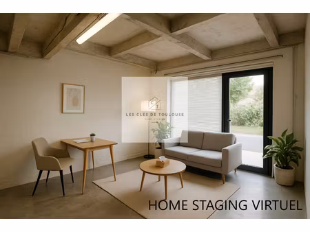 saint cyprien patte d'oie garage de 28m² avec potentiel de transformation en local profess