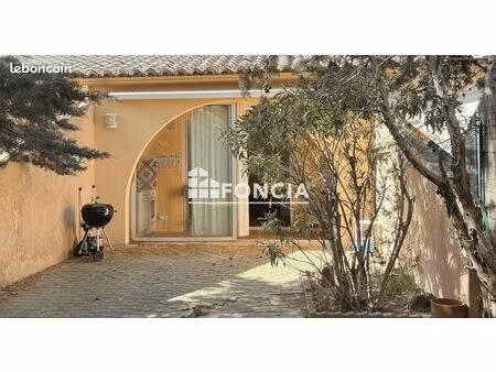 narbonne plage, appartement villa, une chambre, joli jardin arboré, environnement naturel 