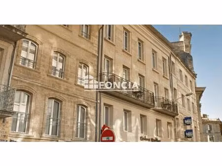 exclusivité foncia, studio 16.5 m2 rue de la république