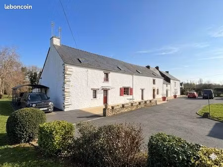 longere rénovée - corps de ferme - 300m2 (locatif + dépendances + terrain constructible)