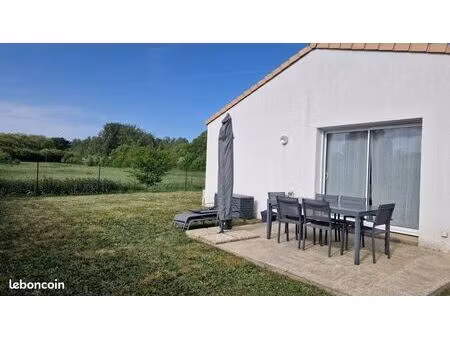 maison t3 73m2 pompe à chaleur, jardin et garage