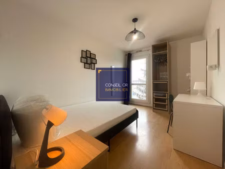 chambre - colocation lyon 8e moulin à vent