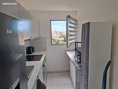 appartement meublé- t2 - 49 m2 + parking privatif + balcon