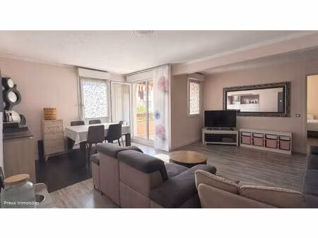 appartement annecy 3 pièces avec terrasse, cave et garage.