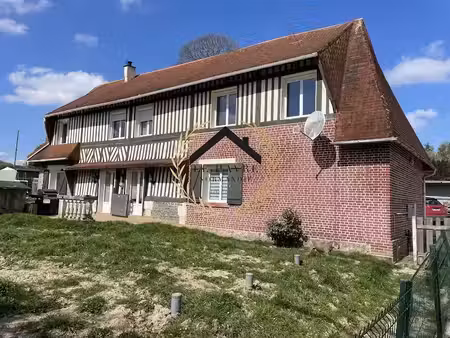 vente maison 5 pièces 158 m² à bornambusc (76110), 219 000 €