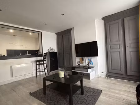 appartement t2 meublé à louer en rez-de-chaussée à louvroil