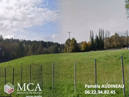 vente terrain 1900 m² roaillan (33210)