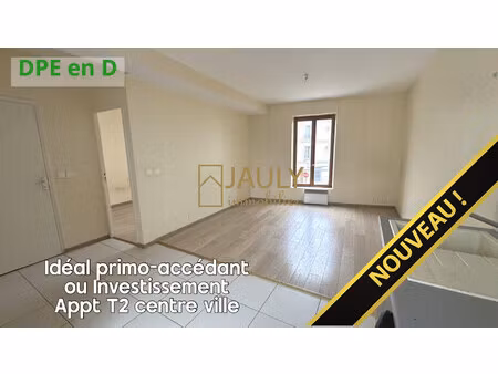 idéal investisseur appt t2 - 38 m² centre ville