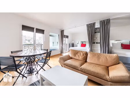 a vendre - neuilly-sur-seine île de la jatte - grand studio de 51,65 m² avec vue seine
