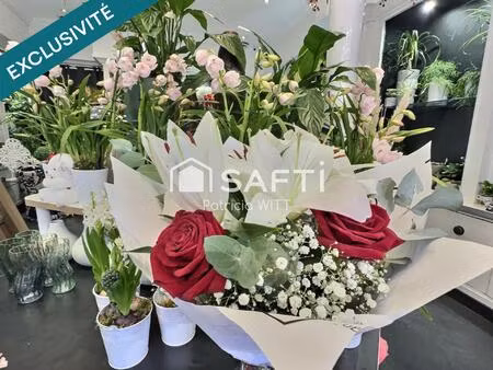 fonds de commerce fleuriste – emplacement premium – bas-chablais