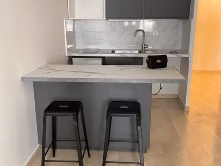 lyon 3e part-dieu - f2 47,50m² entièrement rénové à neuf - standing exceptionnel - cuisine