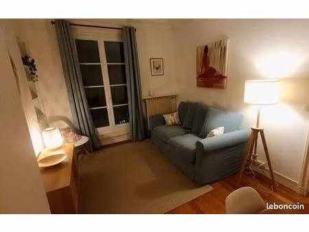 2 pièces meublé - location à compter du 1er juillet - bail mobilité uniquement