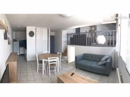 meublé 61m² avec terrasse