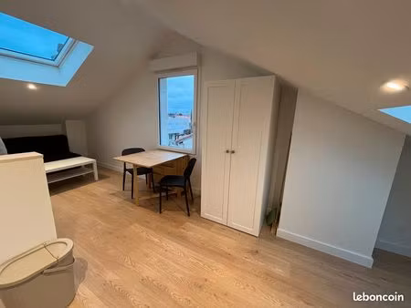 a louer –studio neuf au calme dans copropriété entièrement réhabilitée