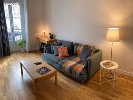 appartement meublé t2 34m2 paris 11ème