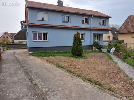 hilsenheim f3 au 1er etage maison individuelle