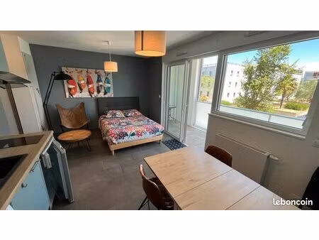 charmant studio récent &parking sécurisé aux minimes