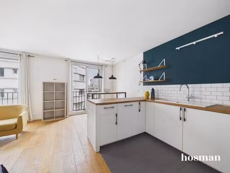 lumineux 3 pièces de 53 m² - etage élevé avec ascenseur - rue barbanègre, paris 19ᵉ
