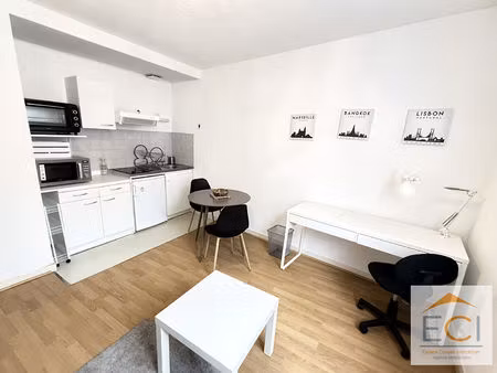 studio meublé 21,94 m² - limoges centre-ville