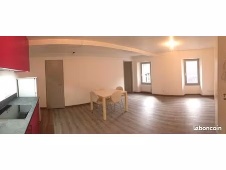 appartement meublé 42 m2 - chef-lieu ugine