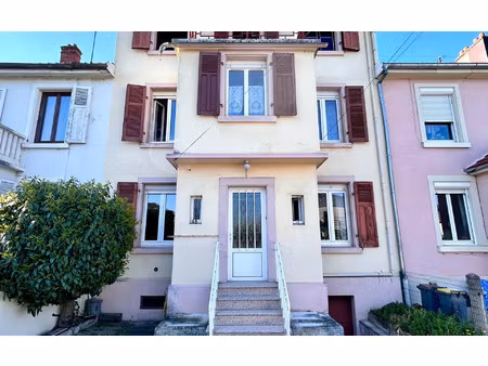 maison mulhouse 81.9 m² t-4 à vendre, 149 680 €