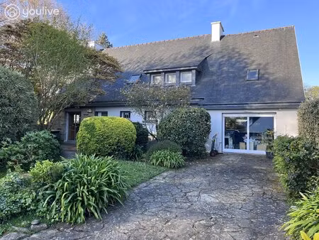 maison familiale évolutive au cœur de fouesnant – 145 m² – jardin clos de 966 m²