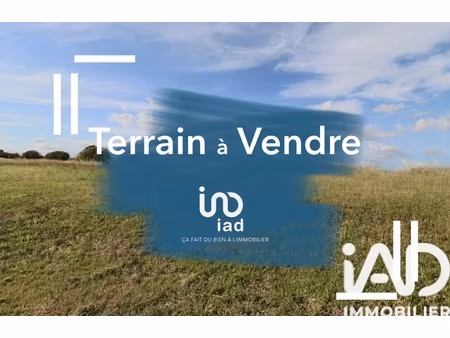 vente terrain 2 500 m²