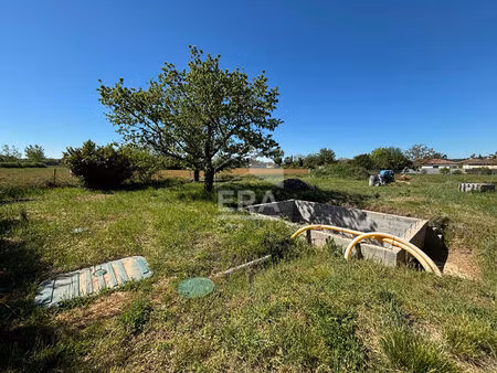 terrain 786 m² cadre campagne