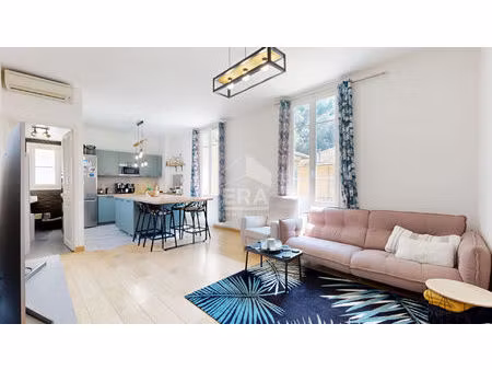 nice - nord / st sylvestre - jean behra : joli f3 en dernier étage avec vue dégagée