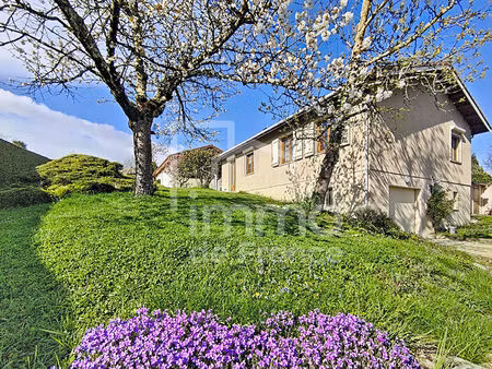 maison t4 meximieux sur parcelle de 625 m²