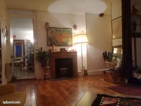 lyon 7ème jean macé particulier loue grand f1 bis de 53 m2