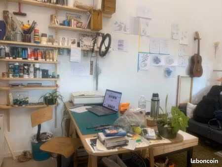 atelier bureau artistique / sous-location de mai à septembre