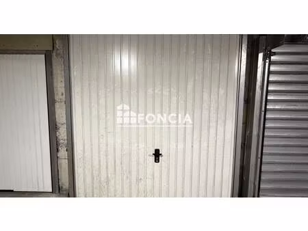 a vendre - garage fermé en sous sol - nice nord