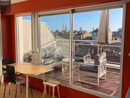 studio 27m2 avec terrasse 30m2