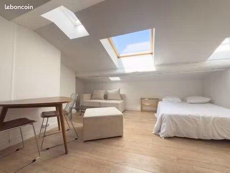 studio meublé - bas des pentes