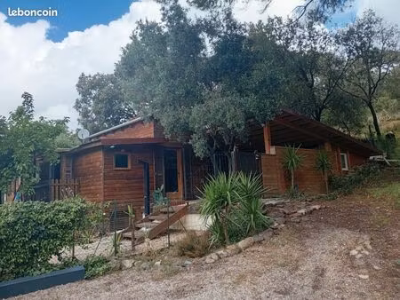 chalet a vendre sur terrain de loisir loué fréjus