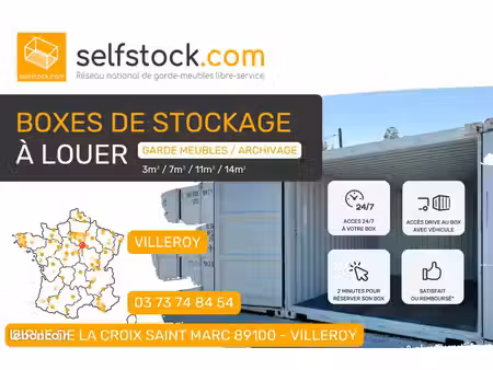 loue boxe selfstock