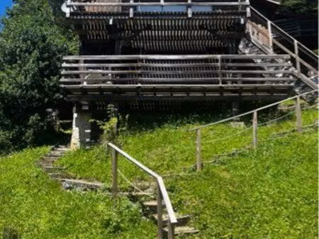 chalet rénové vue panoramique