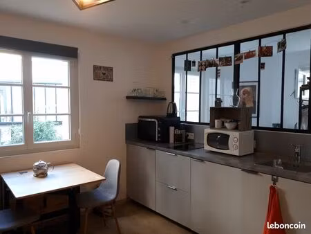 saxe-gambetta 27 m2 esprit loft dans bel immeuble