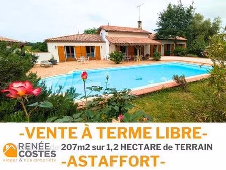vente à terme libre sur 180 mois - astaffort (47220)