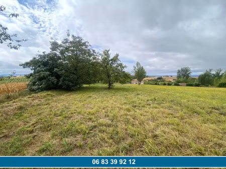 vente terrain 1280 m² agen (47000)