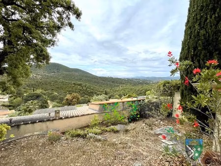 vente maison vue mer 3 ¨pieces dans residence avec piscine et tennis au domaine de valcros