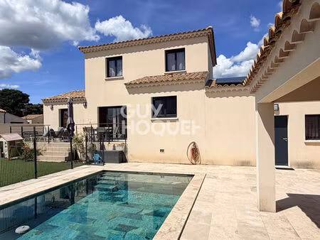maison de 2022 de 6 pièces de 123 m² à vendre à laudun-l'ardoise avec piscine et garage