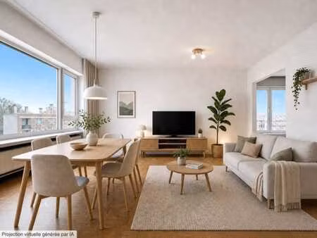 lumineux appartement 2 chambres avec terrasse à uccle