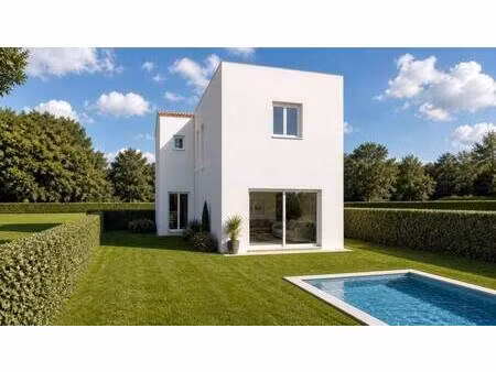 terrain avec maison neuve à vendre