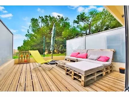2 pieces 36m² - terrasse 16 m²